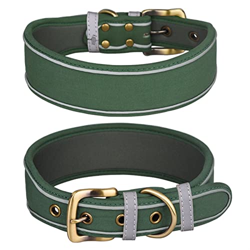 Reflektierendes Halsband, Verstellbares Hundehalsband for Mittelgroße Hunde, Leine, Mit Blumenmuster, Hundehalsband, Welpenhalsband, Heimtierbedarf (Color : 4, Size : S) von REYNEM