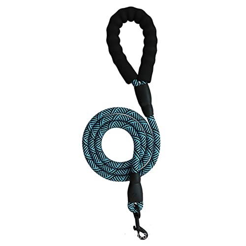 Strapazierfähiges, Reflektierendes Hundegeschirr for Hunde, Verstellbares Geschirr for Große Hunde, Gehgeschirr for Kleine, Mittelgroße Hunde (Color : Blue Rope, Size : L) von REYNEM