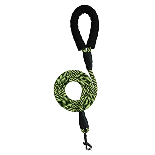 Strapazierfähiges, Reflektierendes Hundegeschirr for Hunde, Verstellbares Geschirr for Große Hunde, Gehgeschirr for Kleine, Mittelgroße Hunde (Color : Green Rope, Size : L) von REYNEM