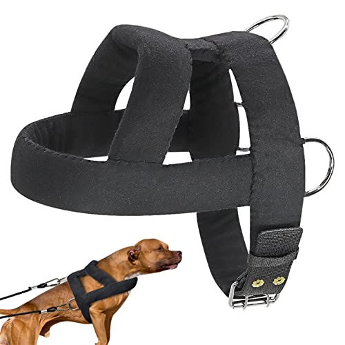 Verstellbares Hundegewichtszug-Trainingsgeschirr Zugleine for Mittelgroße Arbeitshunde Husky-Gewichtszuggeschirr Weste (Color : Harness, Size : M) von REYNEM