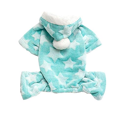 RFDFG Dick Bedruckte Star Pet Coat Kleidung Weiche Chihuahua Fleecejacke Winter Warme kleine Hundekleidung Kapuze Vierbeiner, 02, S. RFDFG Dick Bedruckte Star Pet Coat Kleidung Weiche Chihuahua Fleecejacke Winter Warme kleine Hundekleidung Kapuze Vierbeiner, 02, S. von RFDFG