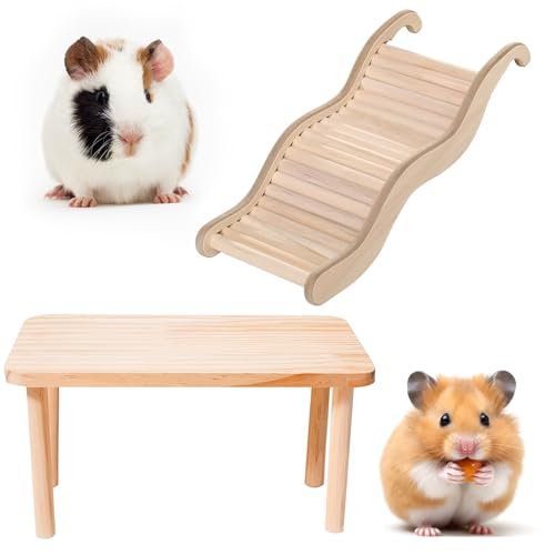 Hamster Plattform, Leiter Brücke Spielzeug Hamster Kletterspielzeug Käfigzubehör Hamsterplattform Kletterplattform Hamsterkäfig Zubehör für Kaninchen Meerschweinchen Hamster Plattform, Leiter Brücke Spielzeug Hamster Kletterspielzeug Käfigzubehör Hamsterplattform Kletterplattform Hamsterkäfig Zubehör für Kaninchen Meerschweinchen von RFYTDCF
