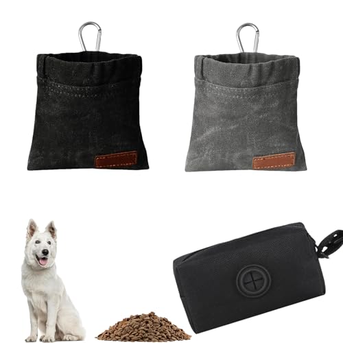 RFYTDCF Leckerlibeutel für Hunde, 2 Stück Futterbeutel Hundetraining mit Kotbeutelspender Automatischem Verschluss Klein Leckerlitasche für Hunde Futterbeutel Hund Hundeleckerli Tasche RFYTDCF Leckerlibeutel für Hunde, 2 Stück Futterbeutel Hundetraining mit Kotbeutelspender Automatischem Verschluss Klein Leckerlitasche für Hunde Futterbeutel Hund Hundeleckerli Tasche von RFYTDCF