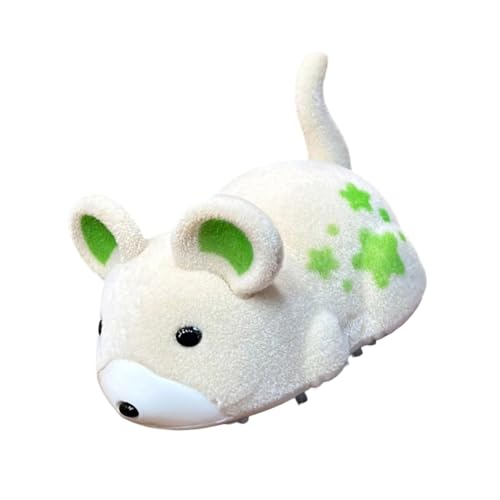RGYBAO Automatisches Laufspielzeug für Hamster, Katzen, realistisches Aussehen, Beflockung, interaktiv, ansprechende Spielzeiten, Aktivität, elektrisches Hamster-Katzenspielzeug RGYBAO Automatisches Laufspielzeug für Hamster, Katzen, realistisches Aussehen, Beflockung, interaktiv, ansprechende Spielzeiten, Aktivität, elektrisches Hamster-Katzenspielzeug von RGYBAO