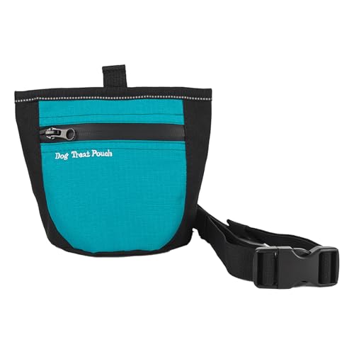 RGYBAO Hundetraining-Hüfttasche mit verstärktem Gürtel und Reißverschluss-Design für Haustier-Training, Spaziergänge, Outdoor-Aktivitäten, Leckerli-Halter mit Reißverschluss von RGYBAO