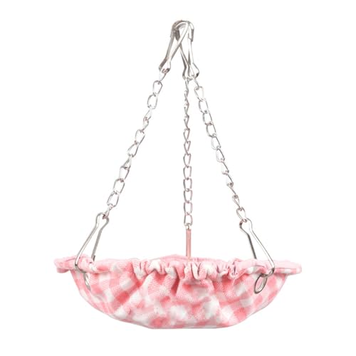 RGYBAO Vogelbett für Käfig, hängende Vogelhängematte, kleine Schlafhütten/Nest für Sittiche, Wellensittiche, Lovebirds von RGYBAO