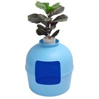 RHR Quality RHRQuality Katzentoilette Flower XXL blau von RHR Quality