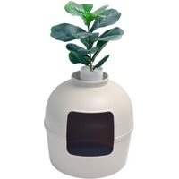 RHR Quality RHRQuality Katzentoilette Flower XXL cappucino von RHR Quality