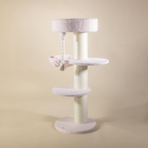 RHRQuality Krabpaal Voor Grote Katten - Maine Coon Sleeper Plus – 150 cm Hoog – Met Extra Dikke 20 cm Sisalpalen – Roze RHRQuality Krabpaal Voor Grote Katten - Maine Coon Sleeper Plus – 150 cm Hoog – Met Extra Dikke 20 cm Sisalpalen – Roze von RHRQUALITY