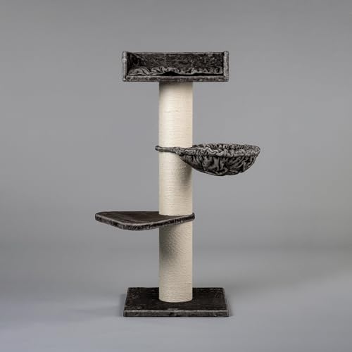 RHRQuality Krabpaal Voor Grote Katten - Royalty de Luxe – 158 cm Hoog – Met Extra Dikke 20 cm Sisalpalen – Taupe RHRQuality Krabpaal Voor Grote Katten - Royalty de Luxe – 158 cm Hoog – Met Extra Dikke 20 cm Sisalpalen – Taupe von RHRQUALITY