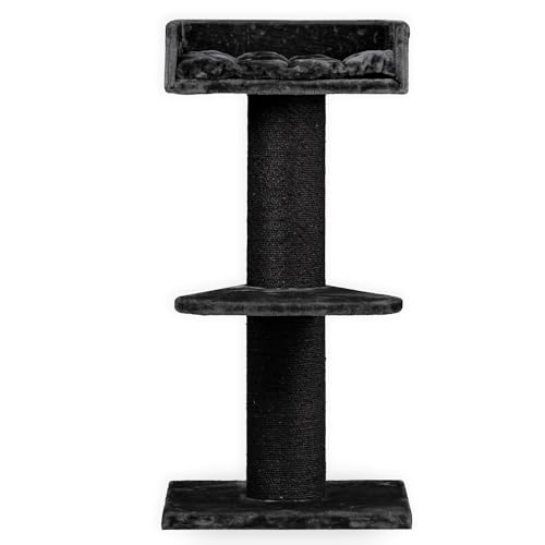 RHRQuality Krabpaal Voor Grote Katten – Maine Coon Lounge – 120 cm Hoog – Met Extra Dikke 20 cm Sisalpalen – Blackline Donkergrijs RHRQuality Krabpaal Voor Grote Katten – Maine Coon Lounge – 120 cm Hoog – Met Extra Dikke 20 cm Sisalpalen – Blackline Donkergrijs von RHRQUALITY
