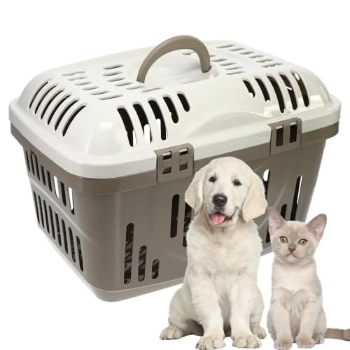 Transportbox Oben Öffnen Hunde Katzen Kleintier Transport Box Katzenbox Open Top von RILOOP