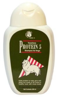 Protein-Shampoo, 5 Hunde, 250 ml. von RING 5 veterinaria