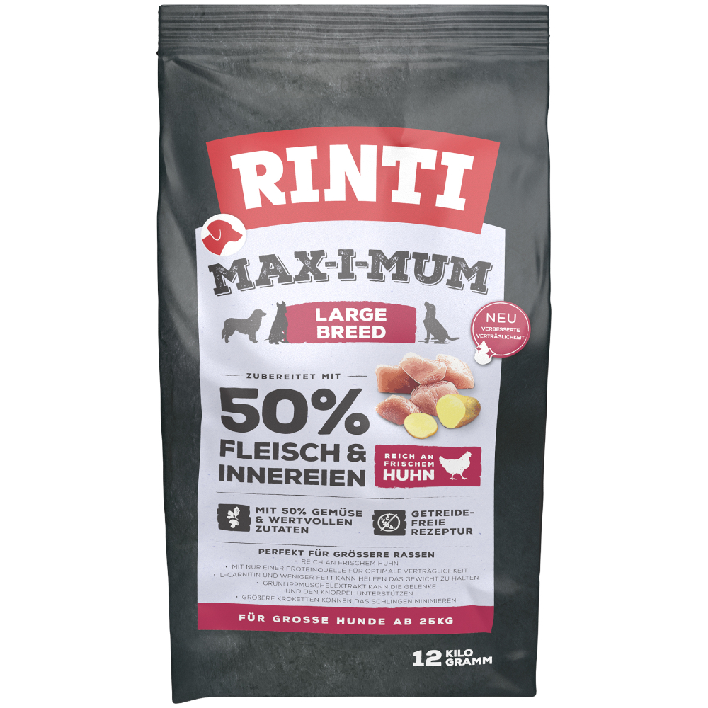 RINTI Max-I-Mum Large Breed Huhn - 12 kg von RINTI Max-i-mum