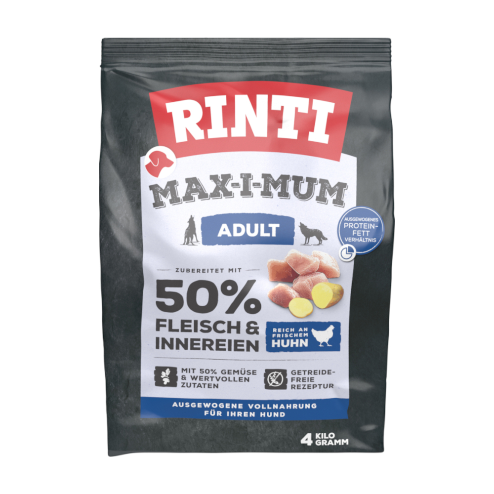 RINTI Max-i-Mum Adult Huhn - 4 kg RINTI Max-i-Mum Adult Huhn - 4 kg von RINTI Max-i-mum
