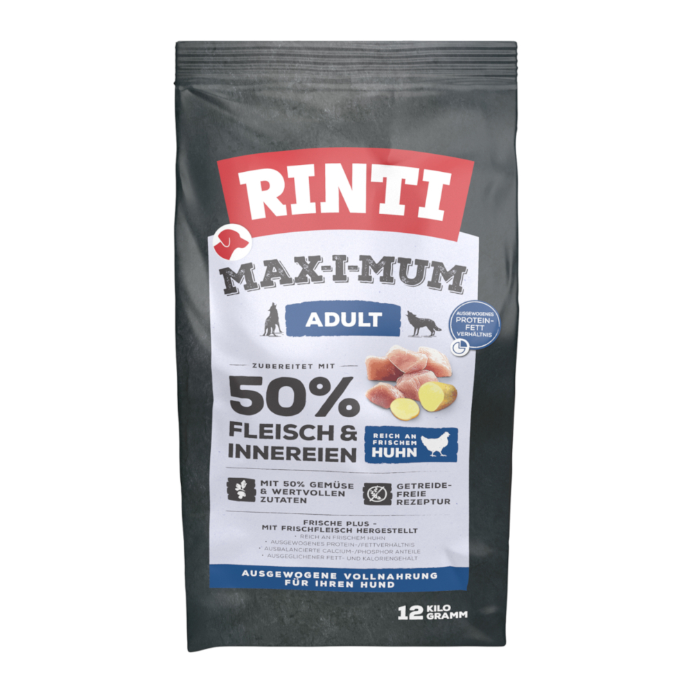 RINTI Max-i-Mum Adult Huhn - Sparpaket: 2 x 12 kg RINTI Max-i-Mum Adult Huhn - Sparpaket: 2 x 12 kg von RINTI Max-i-mum