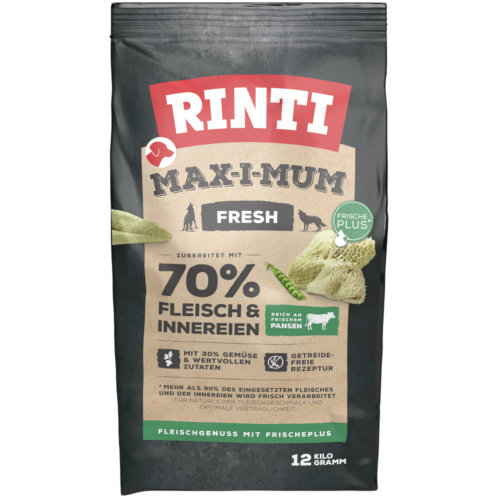 RINTI Max-i-mum Fresh Pansen - Sparpaket: 2 x 12 kg RINTI Max-i-mum Fresh Pansen - Sparpaket: 2 x 12 kg von RINTI Max-i-mum