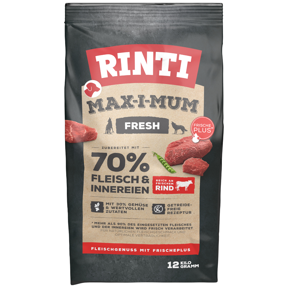 RINTI Max-i-mum Rind - Sparpaket: 2 x 12 kg von RINTI Max-i-mum