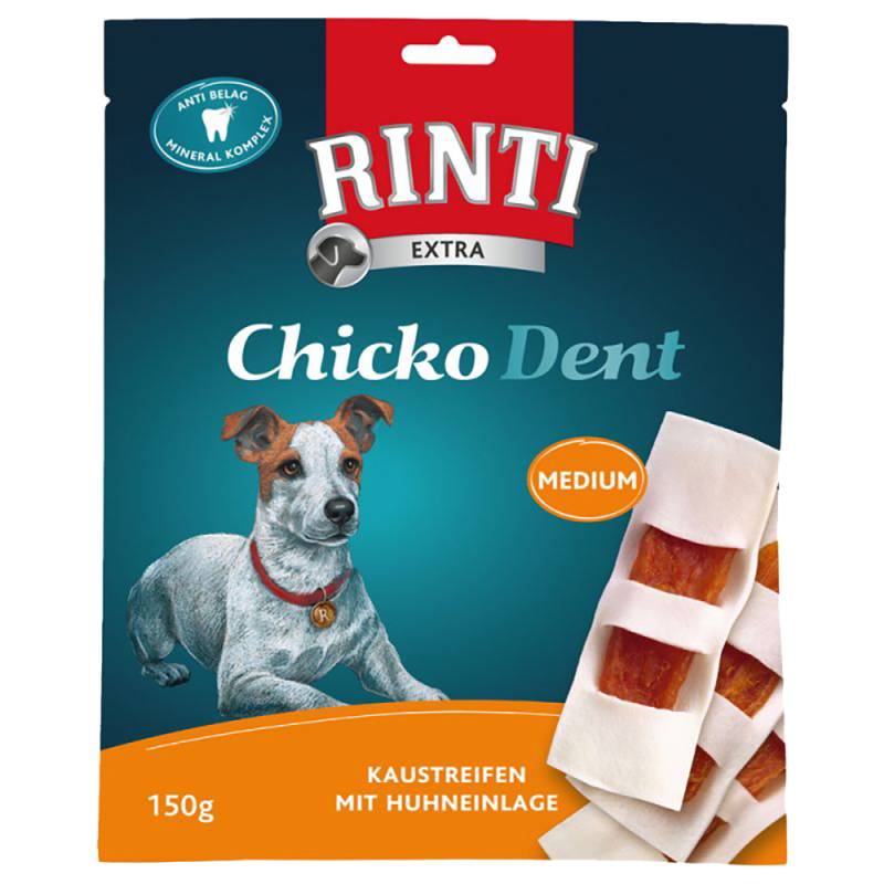 RINTI Extra Chicko Dent Huhn Medium - Sparpaket: 6 x 150 g von Rinti