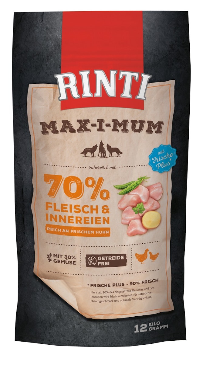 RINTI Max-I-Mum Huhn Hundetrockenfutter von Rinti