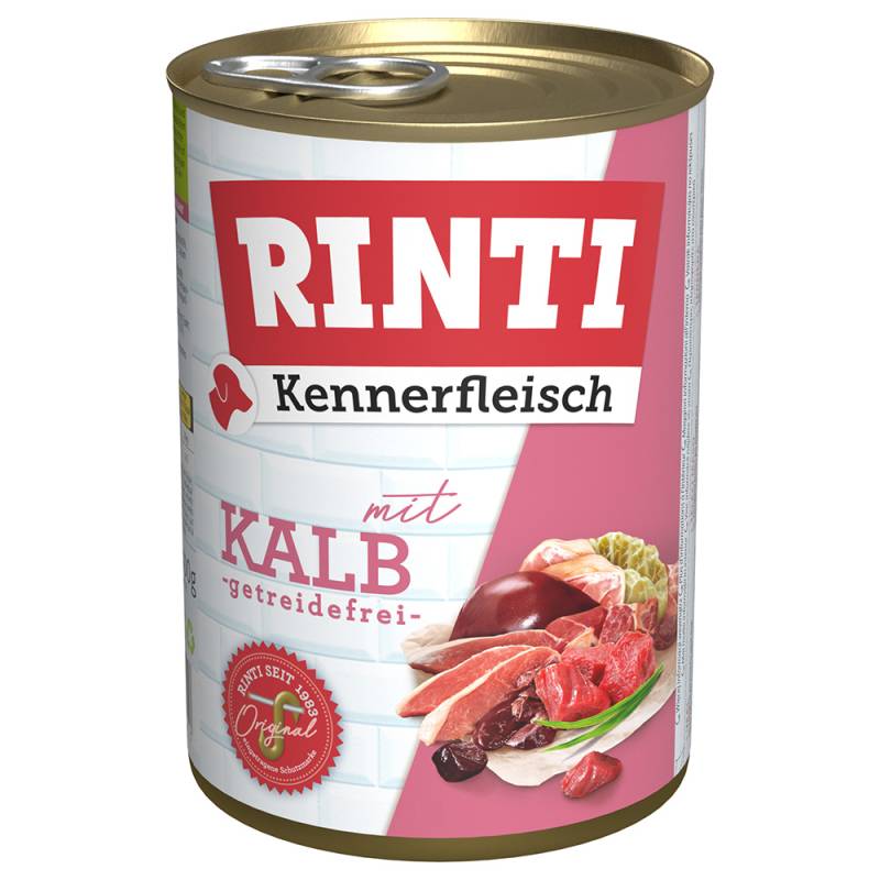 Sparpaket RINTI Kennerfleisch 24 x 400g - Kalb von Rinti