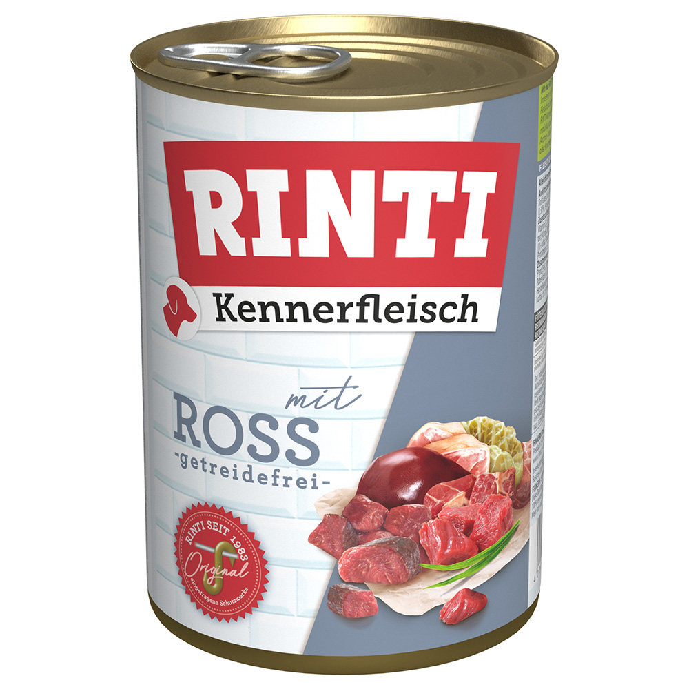 Sparpaket RINTI Kennerfleisch 24 x 400 g - Ross von Rinti