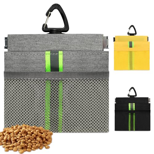 RINWUNS Leckerlibeutel für Hunde, strapazierfähiges Oxford-Polyester, kein Verschütten, Magnetverschluss, Leckerlibeutel für Haustiertraining mit Metallclip, Hüftgurt, verstellbarer Gurt, RINWUNS Leckerlibeutel für Hunde, strapazierfähiges Oxford-Polyester, kein Verschütten, Magnetverschluss, Leckerlibeutel für Haustiertraining mit Metallclip, Hüftgurt, verstellbarer Gurt, von RINWUNS