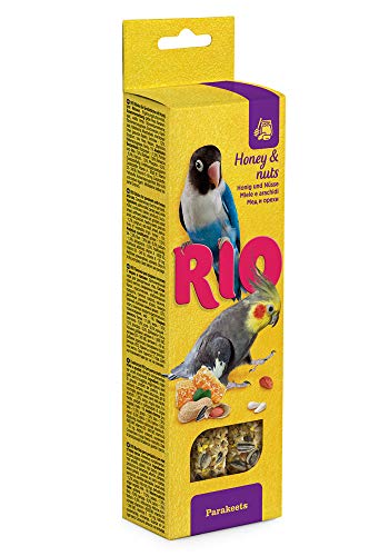 RIO Sticks für Großsittiche mit Honig und Nüssen, 150 g von RIO