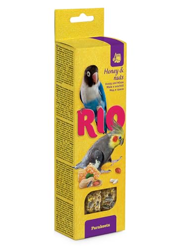 RIO Sticks für Großsittiche mit Honig und Nüssen, 150 g von RIO