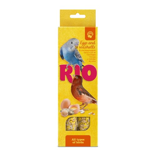 RIO Sticks für alle Vögel mit Ei und Muschelkalk, 0.08 kg von RIO