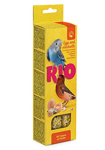 Rio Sticks for All Birds with Eggs and Seashells, 80 g von RIO