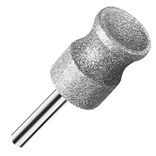 RIUORKIE Diamant-Nagelschleifer-Bits für Hunde, 0,3 cm Nagelschleifer-Aufsatz für Dremel-Schleifer, Ersatzköpfe, Haustier-Nagelpflege-Schermaschine für mittelgroße und große Hunde, flach und konkav RIUORKIE Diamant-Nagelschleifer-Bits für Hunde, 0,3 cm Nagelschleifer-Aufsatz für Dremel-Schleifer, Ersatzköpfe, Haustier-Nagelpflege-Schermaschine für mittelgroße und große Hunde, flach und konkav von RIUORKIE