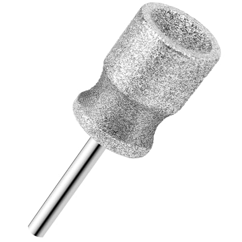 RIUORKIE Diamant-Nagelschleifer-Bits für Hunde, 1/8 Zoll Diamant-Hunde-Nagelschleifer-Aufsatz für Dremel-Schleifer, Ersatzköpfe, Haustier-Nagelpflege-Schermaschine für mittelgroße und große Hunde. RIUORKIE Diamant-Nagelschleifer-Bits für Hunde, 1/8 Zoll Diamant-Hunde-Nagelschleifer-Aufsatz für Dremel-Schleifer, Ersatzköpfe, Haustier-Nagelpflege-Schermaschine für mittelgroße und große Hunde. von RIUORKIE