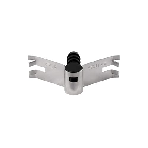 Elastischer Haken mit abgewinkeltem Nippelhalter - River Systems von RIVER