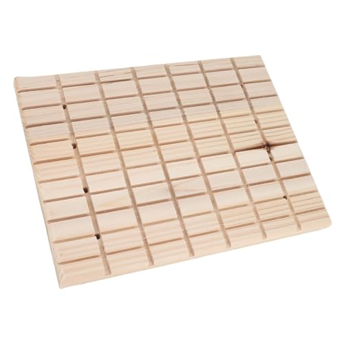Holzkrallen Kratzenbrett Sicheres Naturmaterial Ideal Zum Klettern Spiele Hamster Eichhörnchen Kaninchen von RIZGHWOY