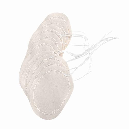 RIZGHWOY 10pcs Baumwollfilternetze für Siphon-Topf, Rückstandsfiltration, Hausbrauen von RIZGHWOY