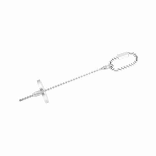 RIZGHWOY Edelstahl Vogel Obsthalter Papageifahre Stick Spielzeug 2 Größen Einfach zu Reinigen Geeignet für Kleine Tiere Vögel (S m l XL XXL) von RIZGHWOY