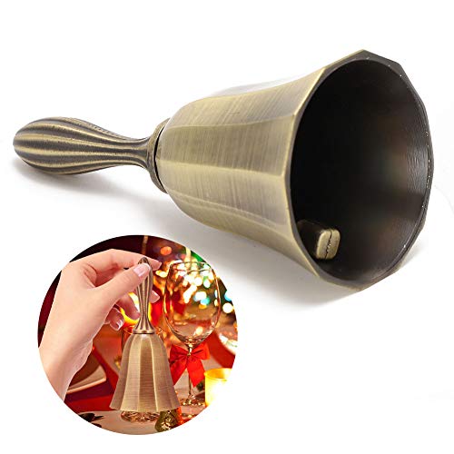 RIZGHWOY Hilfe des Retro -Handstücks mit der Bell -Erinnerung für den Klassenstangenservice mit Einem Zinklegierungsmaterial (Bronze) von RIZGHWOY