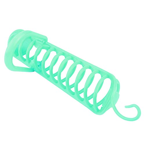RIZGHWOY Papageien -Feeder -Korb Vogel Lebensmittelhalter mit Sicherheitsschloss und Barsch Ständer für Haustiervögel Käfigzubehör Langlebige Plastikfrucht Fütterung Hanging Haken (Green) von RIZGHWOY