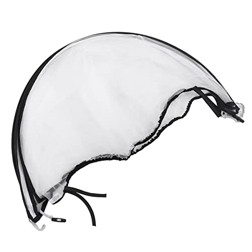 RIZGHWOY Premium Car Net Wabenstruktur Atmungsaktives Netz für, Geeignet für die Meisten Kinderwagen, Bequem für Outdoor -Aktivitäten (Weiß mit schwarzer Randabdeckung) von RIZGHWOY