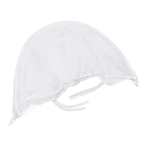 RIZGHWOY Premium Car Net Wabenstruktur Atmungsaktives Netz für, Geeignet für die Meisten Kinderwagen, Bequem für Outdoor -Aktivitäten (Weiß mit weißer Randabdeckung) von RIZGHWOY