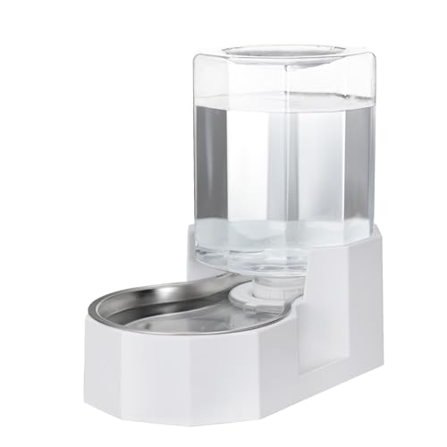 RIZZARI Automatischer Wasserspender für Haustiere, 4 l, mit großer Kapazität, ausgestattet mit Edelstahlnäpfen, 100 % BPA-frei, Sicherheit und Gesundheit, geeignet für kleine und mittelgroße Katzen RIZZARI Automatischer Wasserspender für Haustiere, 4 l, mit großer Kapazität, ausgestattet mit Edelstahlnäpfen, 100 % BPA-frei, Sicherheit und Gesundheit, geeignet für kleine und mittelgroße Katzen von RIZZARI