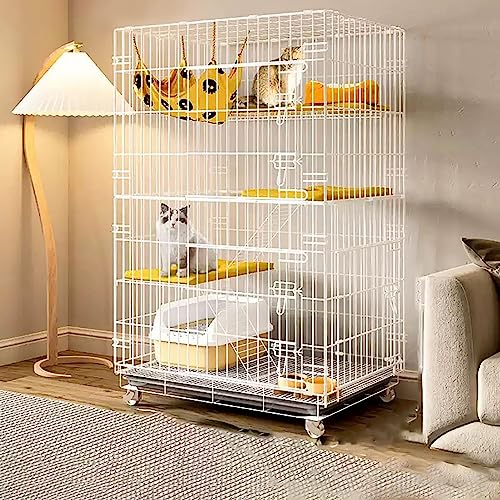 Katzenkäfig für Innenräume, Katzenkäfig, bietet eine sichere und komfortable Umgebung für Ihre Katzenfreunde, einfache Montage und faltbares Design Katzenkäfig für Innenräume, Katzenkäfig, bietet eine sichere und komfortable Umgebung für Ihre Katzenfreunde, einfache Montage und faltbares Design von RKJDMSWJ