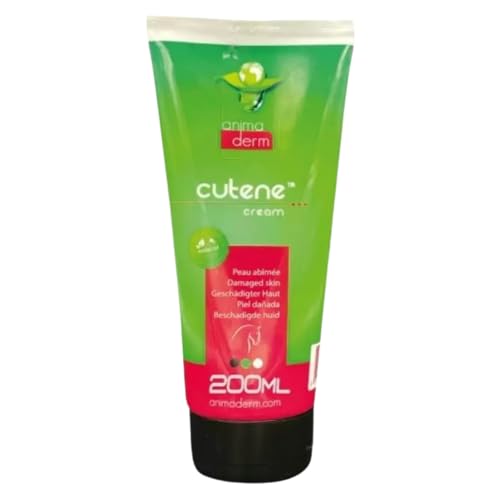 RL24 Animaderm - Wundheilcreme Cutene – Wundsalbe für Pferde – regeneriert geschädigte Pferdehaut – Wundheilsalbe für alle Hautprobleme – Heilsalbe – Pferdepflege – 1 x 200 ml von RL24
