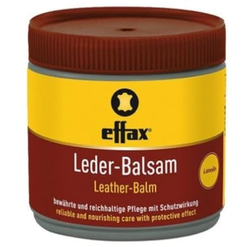 RL24 Effax - Leder-Balsam | Lederfett mit Bienenwachs | pflegt das Leder | Lederwachs für perfekten Glanz | feuchtigkeitsabweisende Lederpflege | 1 x 500 ml Dose von RL24