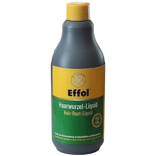 RL24 Effol - Haarwurzel-Liquid | Hautlotion für Pferde | stärkt die Haarwurzel | Mähnenliquid gegen Schuppen | fördert Haarwachstum | Pferdelotion | 3 x 500 ml Flasche (3er Set) von RL24