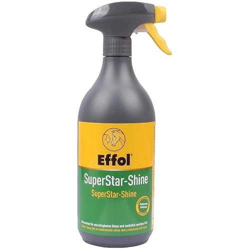 RL24 Effol - Superstar-Shine | Mähnenspray für Pferde | für Sprungkraft & Volumen | Pferde Mähnenspray & Schweifspray | Pferde Glanzspray | 3 x 750 ml Spray (3er Set) von RL24