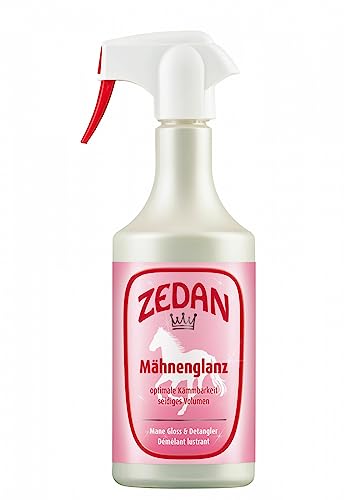 RL24 Zedan - Mähnenspray für Pferde | für Glanz & verbesserte Kämmbarkeit | Schweifspray für Pferde | Pflege für gesundes Fell & mehr Volumen | 1 x 750 ml Spray von RL24