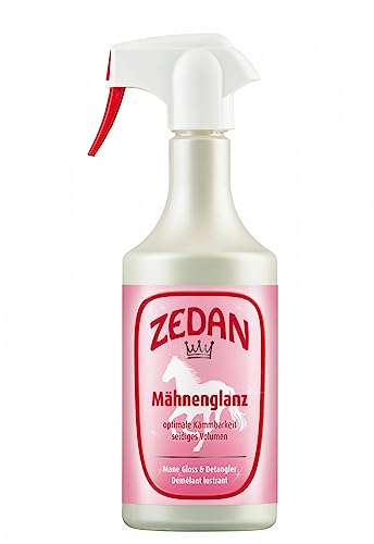 RL24 Zedan - Mähnenspray für Pferde | für seidigen Glanz & Kämmbarkeit | Schweifspray für Pferde | Pflege mit Provitamin B5 & natürlichem Vitamin E | 1 x 750 ml Spray von RL24