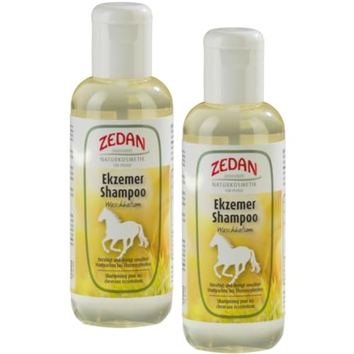 RL24 Zedan - Pferdeshampoo | beruhigt & reinigt schonend | Ekzemershampoo für Pferde | Mähnenshampoo gegen Schuppenbildung & Juckreiz | 2 x 250 ml Flasche (2er Set) von RL24